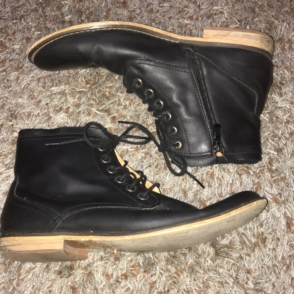 Bonafini Collection Combat Boots View 2